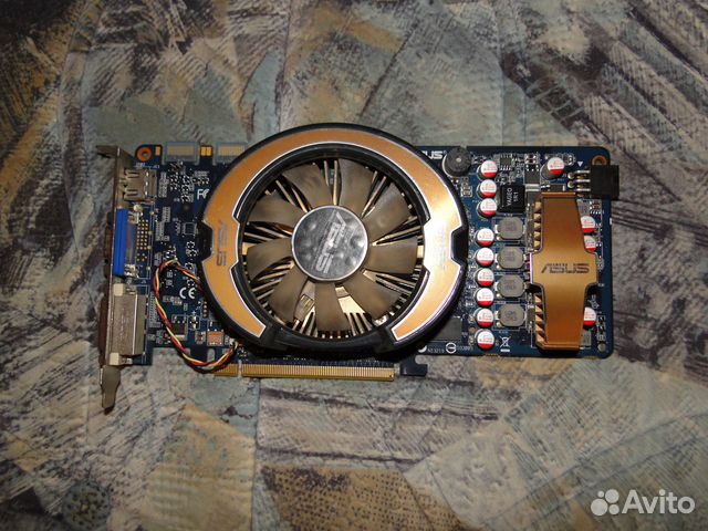 Видеокарта asus GeForce GTS 250