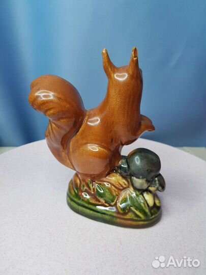 Белка статуэтка Гжель
