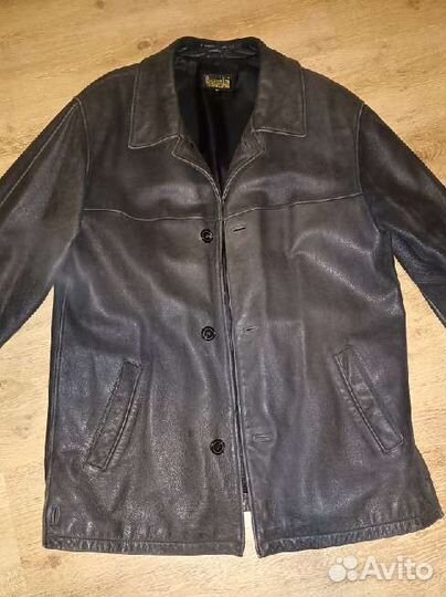 Кожаная куртка мужская