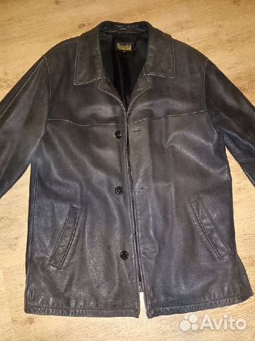 Кожаная куртка мужская