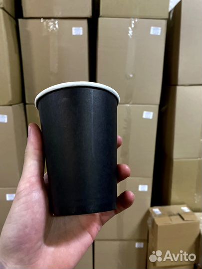 Бумажный стакан для кофе 350 мл