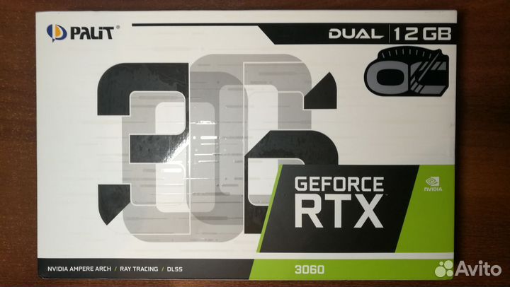 Видеокарта GeForce RTX 3060 dual OC 12GB