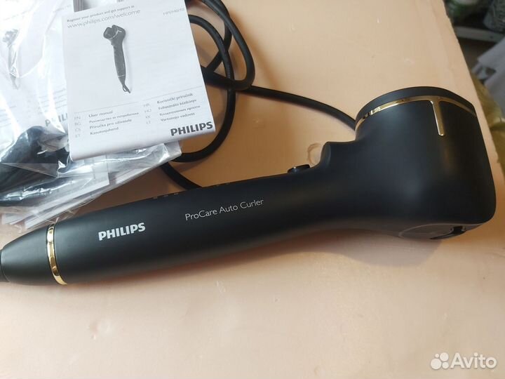 Щипцы для завивки волос philips