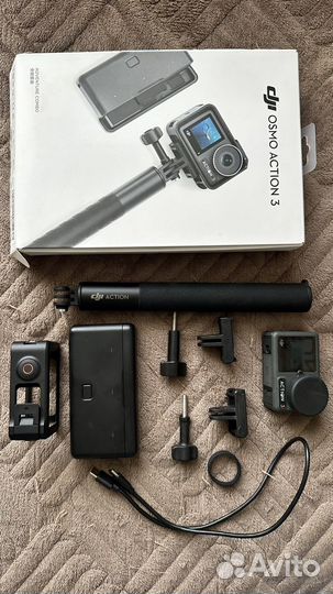 Экшн камера DJI osmo action 3 adventure combo