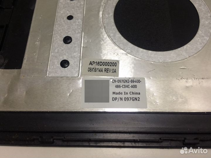 Топкейс ноутбука Dell 15-3537