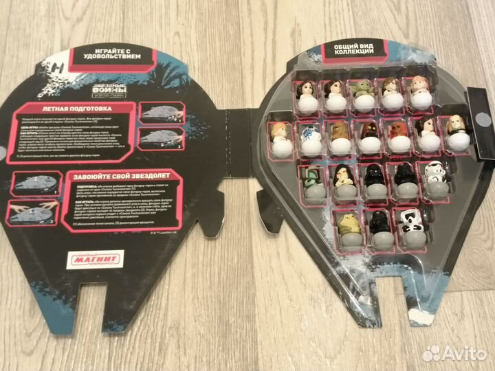 Коллекция фигурок star wars. игра star wars