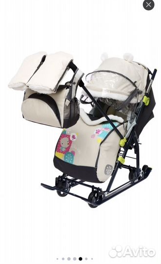 Санки коляска Ника 7