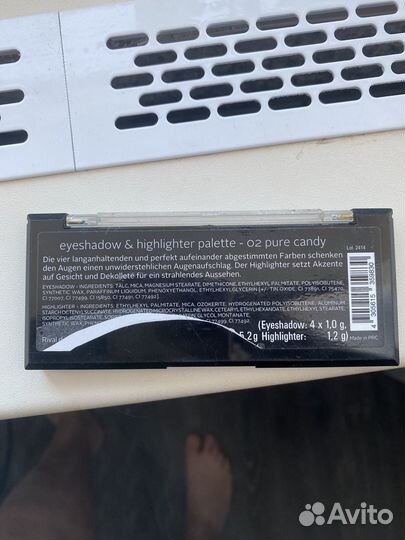 Палетка теней новая