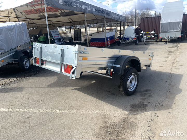 Прицеп сст 7132-06-Ш (без тента и дуг)