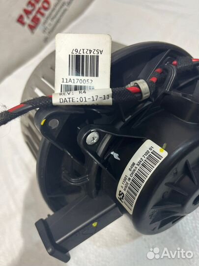 Моторчик печки Chevrolet Cruze