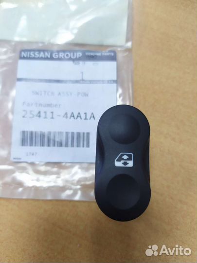 Кнопка стеклоподъемника Almera g15, sandero