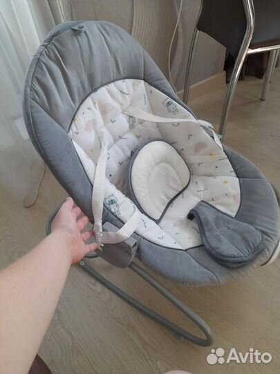 Детские электрокачели 2в1