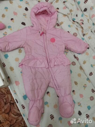 Комбинезон для девочки 68