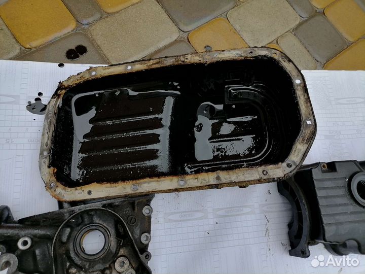 Двигатель. Хендай, акцент 12 клапанный