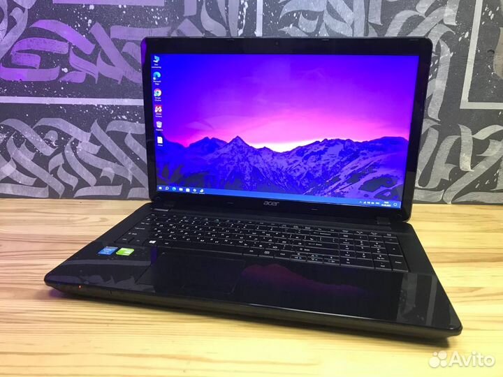 Большой ноутбук Acer GeForce/Core-i5/8gb/SSD