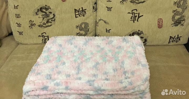 Плед ручной работы