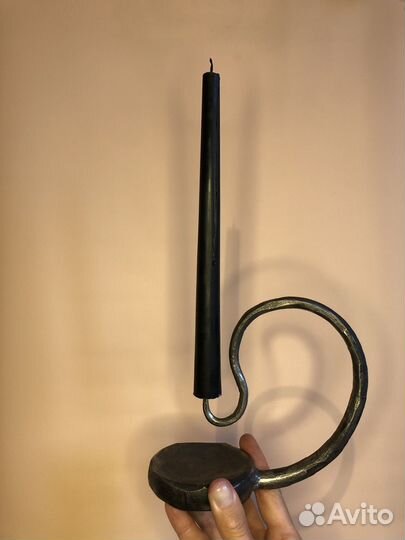 Подсвечник кованый