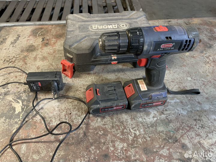 Аккумуляторная дрель-шуруповёрт Диолд