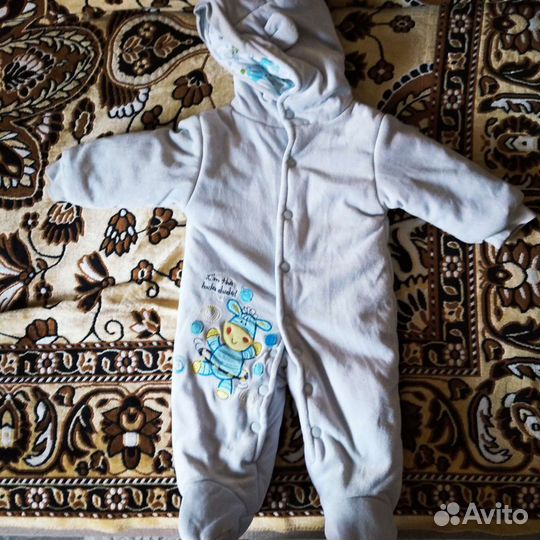 Вещи пакетом для мальчика от рождения до года