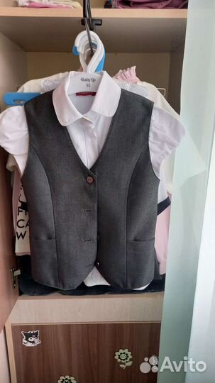 Школьная форма для девочки 128р