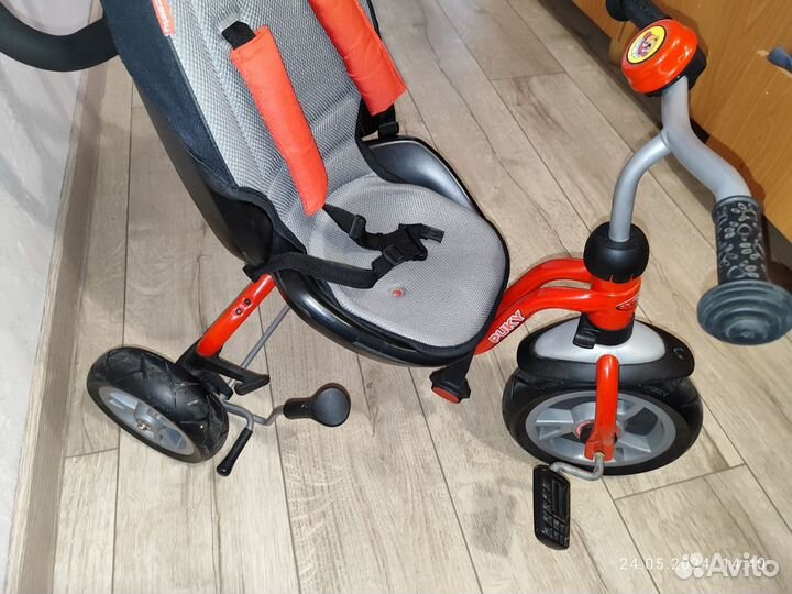 Трехколесный велосипед puky с ручкой