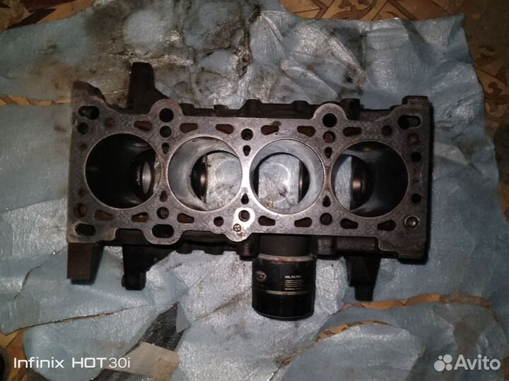 Блок двигателя на киа спектра