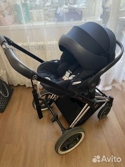 Автокресло Cybex Cloud Q Plus +адаптеры для шасси