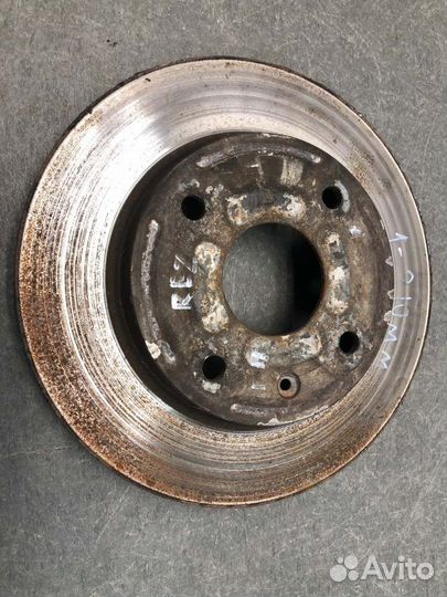 Диск тормозной передний Chevrolet Rezzo klau