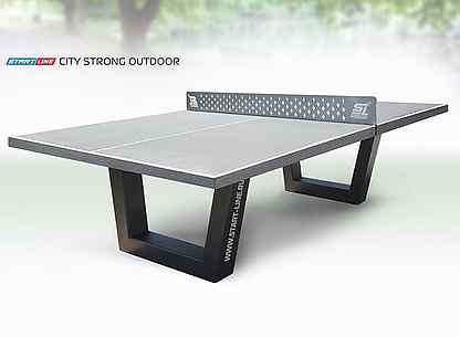 Антивандальный бетонный стол для настольного тенни