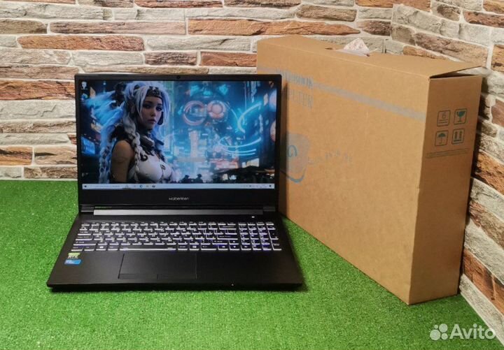 Игровой ноутбук Maibenben Ryzen 5/RTX 3050/16RAM