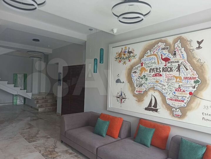 Апартаменты-студия, 36,8 м², 3/4 эт.