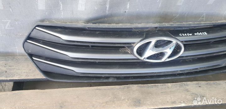 Решетка радиатора Hyundai Creta 1 (GS) 16-21 Б/У Оригинал
