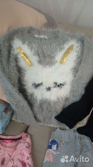 Вещи пакетом на девочку 104-110