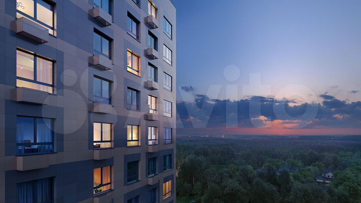 1-к. квартира, 34,7 м², 17/17 эт.