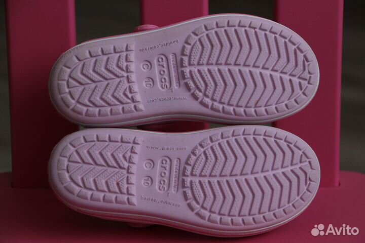 Сандалии crocs c10 для девочки