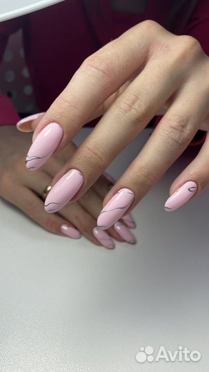 Маникюр гель лак