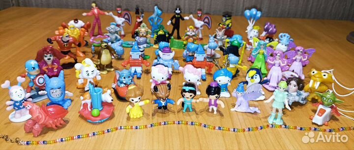 Игрушки из Киндер сюрприза разные