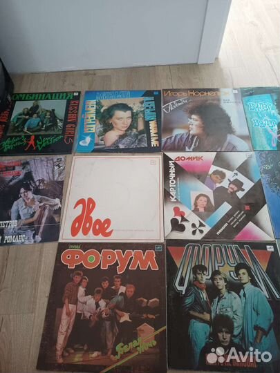 Коллекция виниловых пластинок