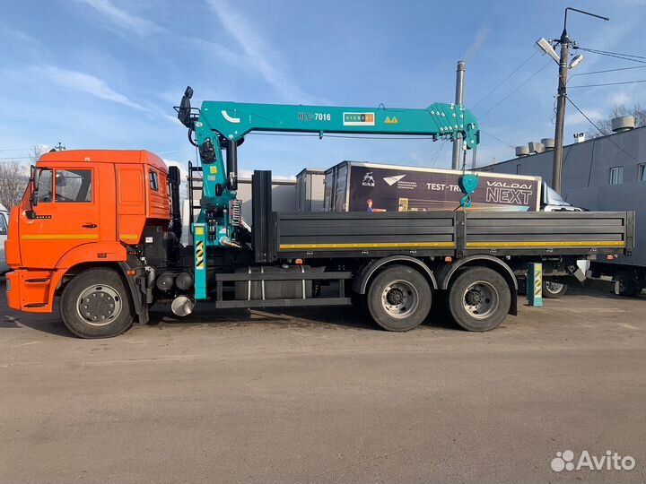 КАМАЗ 65115-3094-48 с КМУ, 2024