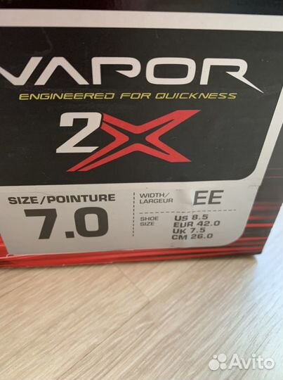 Коньки bauer vapor 2x