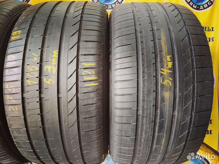 Goodyear EfficientGrip 275/40 R19 и 245/45 R19 105W