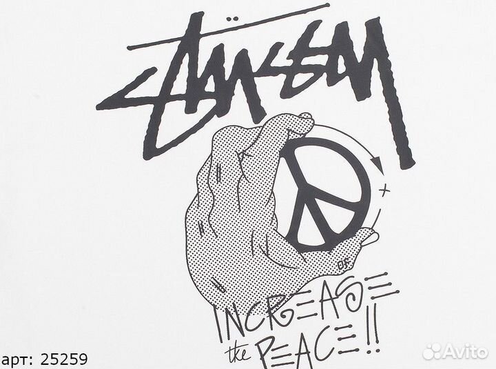 Футболка Stussy Белая