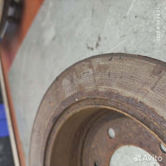 Тормозной диск задний левый Kia Cerato 2 G4FC 2012