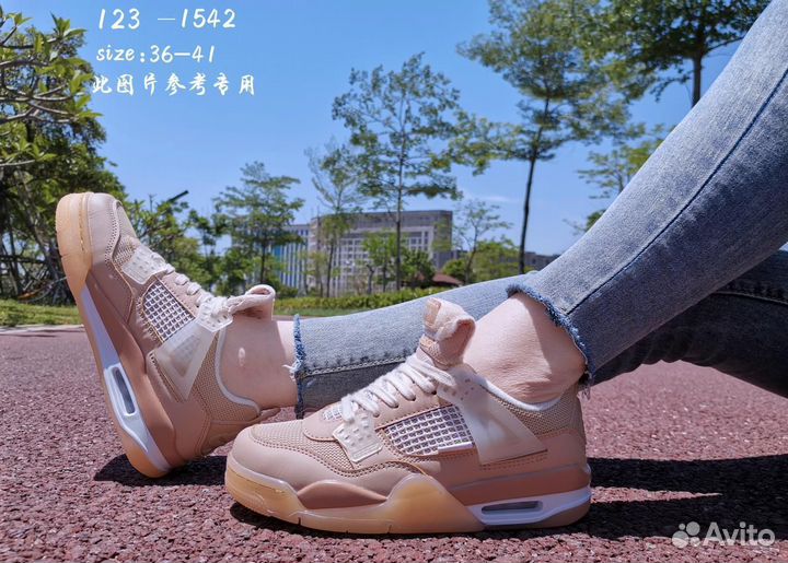 Nike air jordan 4 retro кроссовки 36-41