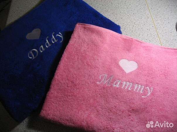 Махровые халаты с рисунком