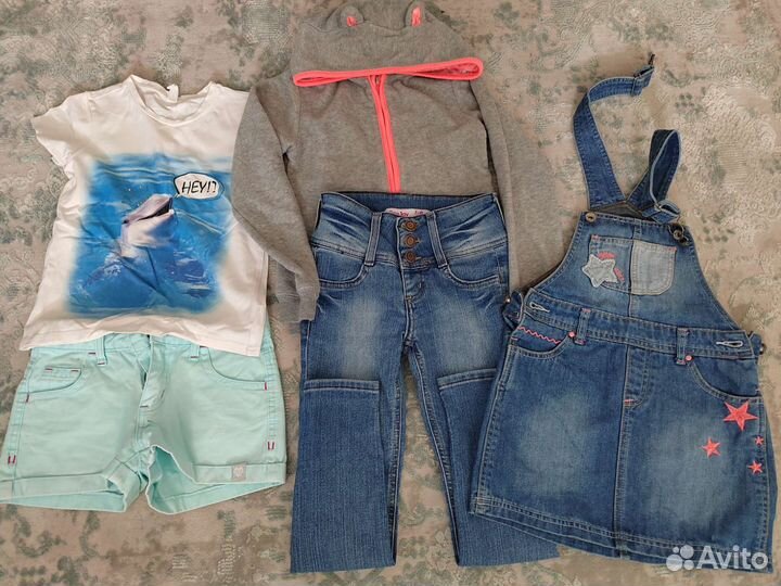 Пакет вещей для девочки 128