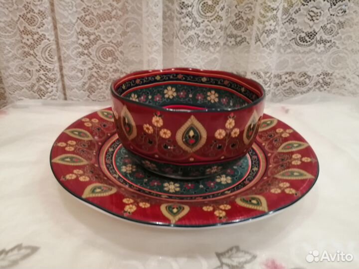 Блюдо и салатник