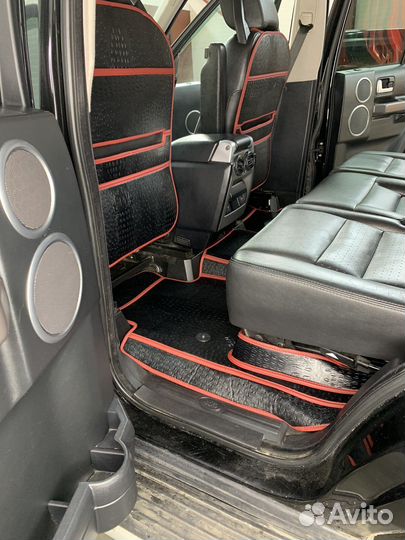 3d коврики на Land Rover Discovery 3-рядный салон