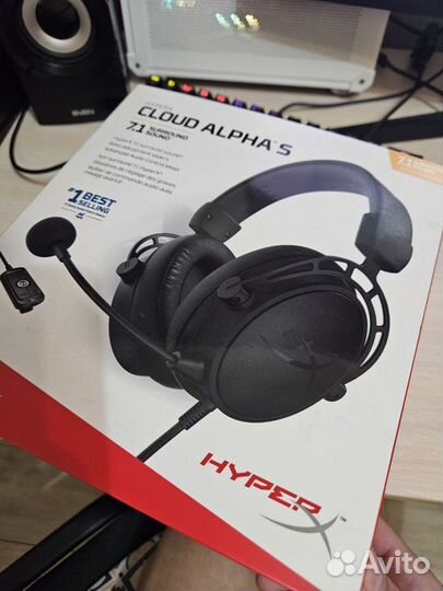 Игровые наушники HyperX Cloud Alpha S