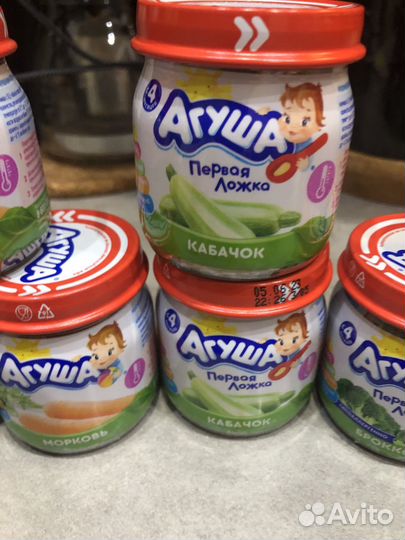 Детское питание пюре